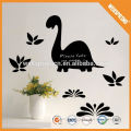 Superior eco-friendly appealing black flower rattan wall stickers